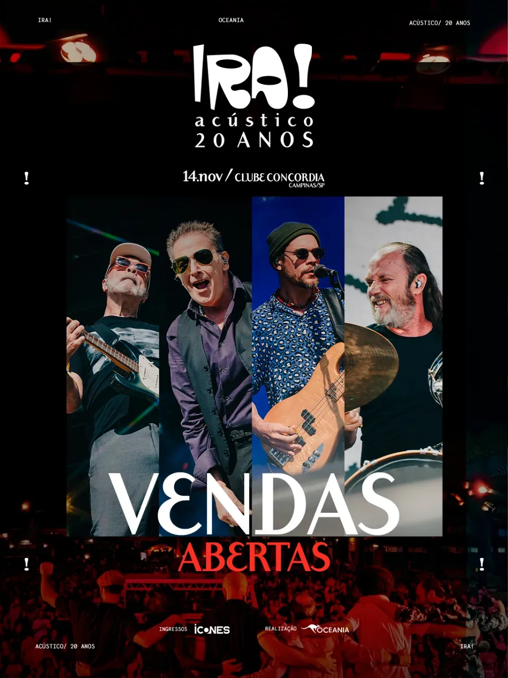 Ira! Acústico 20 anos em Campinas